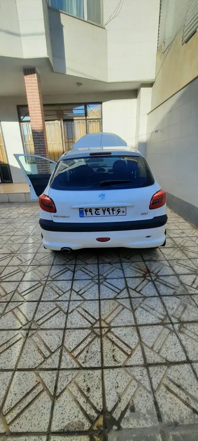 ۲۰۶ تیپ ۵ بدون رنگ|خودرو سواری و وانت|نیشابور, شهرک بسیج|دیوار