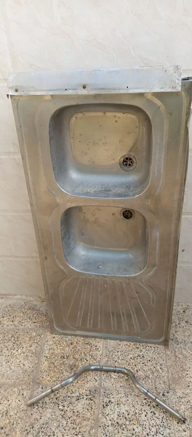 سینک دوقلو|مصالح و تجهیزات ساختمان|کارون, |دیوار