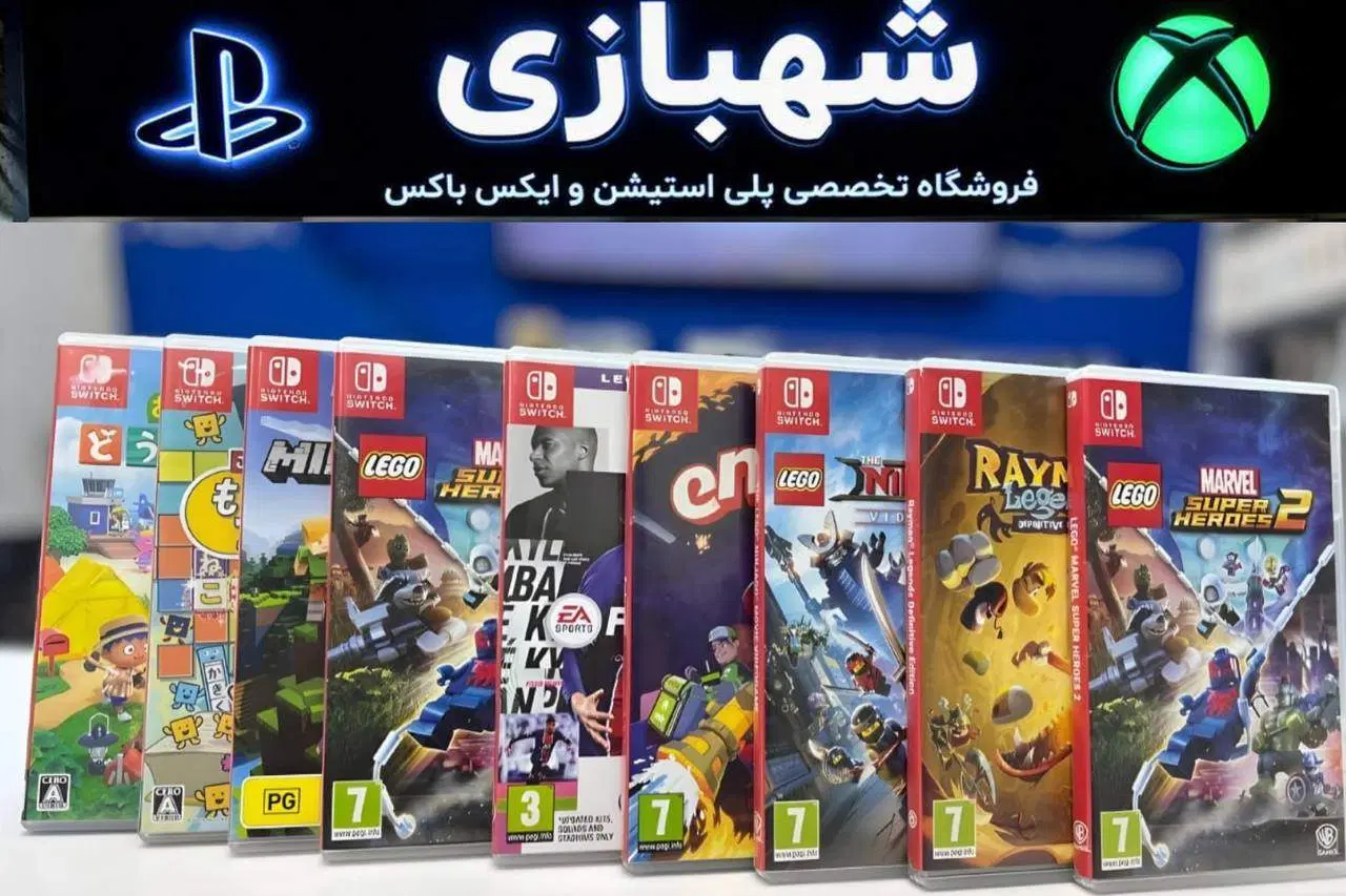 فروش خدمات نینتندو سوییچ Nintendo PS5 بازی نصبشده|کنسول، بازی ویدئویی و آنلاین|تهران, نیروی هوایی (پیروزی)|دیوار