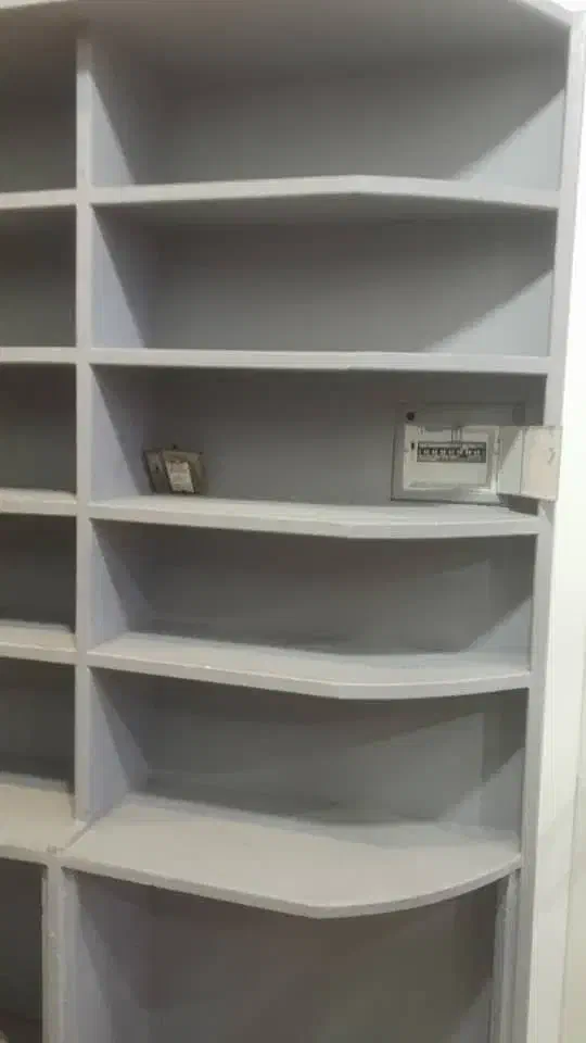 قفسه چوبی  مغازه دست دوم|کتابخانه، شلف، قفسه‌های دیواری|تهران, امجدیه (خاقانی)|دیوار