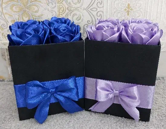 باکس گل روبانی(جاودان)|گل مصنوعی|ایلام, |دیوار