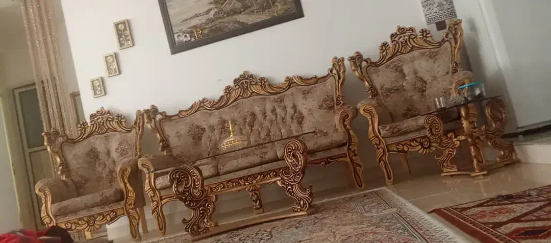 مبل سلطنتی|مبلمان خانگی و میز عسلی|ایلام, |دیوار