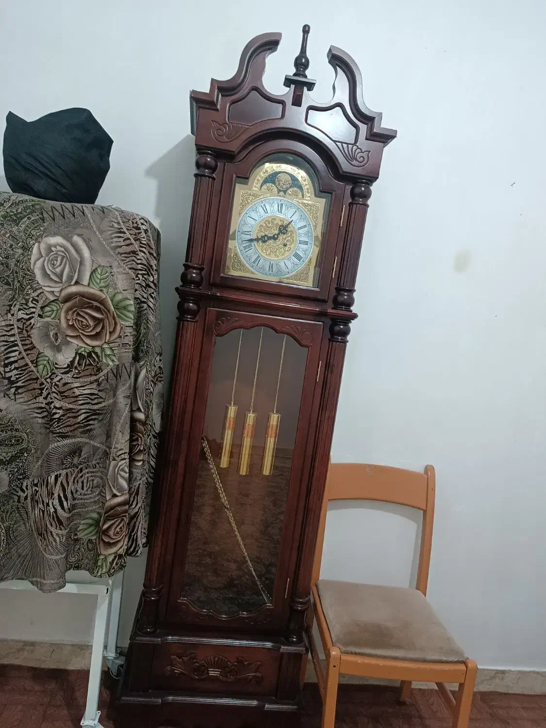 ساعت ایستاده چوبی|ساعت دیواری و تزئینی|باسمنج, |دیوار