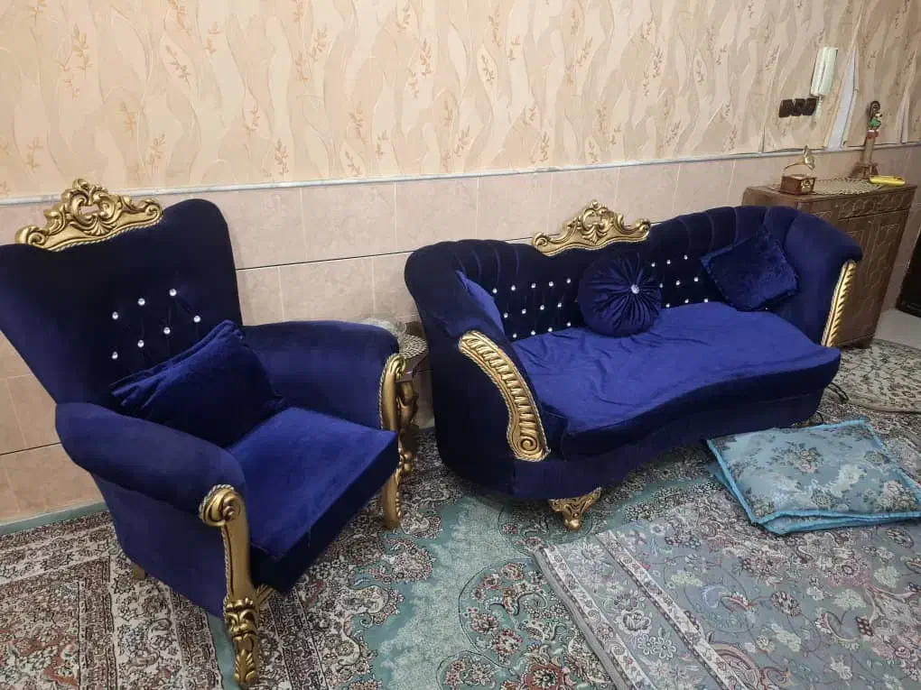 مبل 7نفره|مبلمان خانگی و میز عسلی|کاشان, فاز ۲ ناجی آباد|دیوار