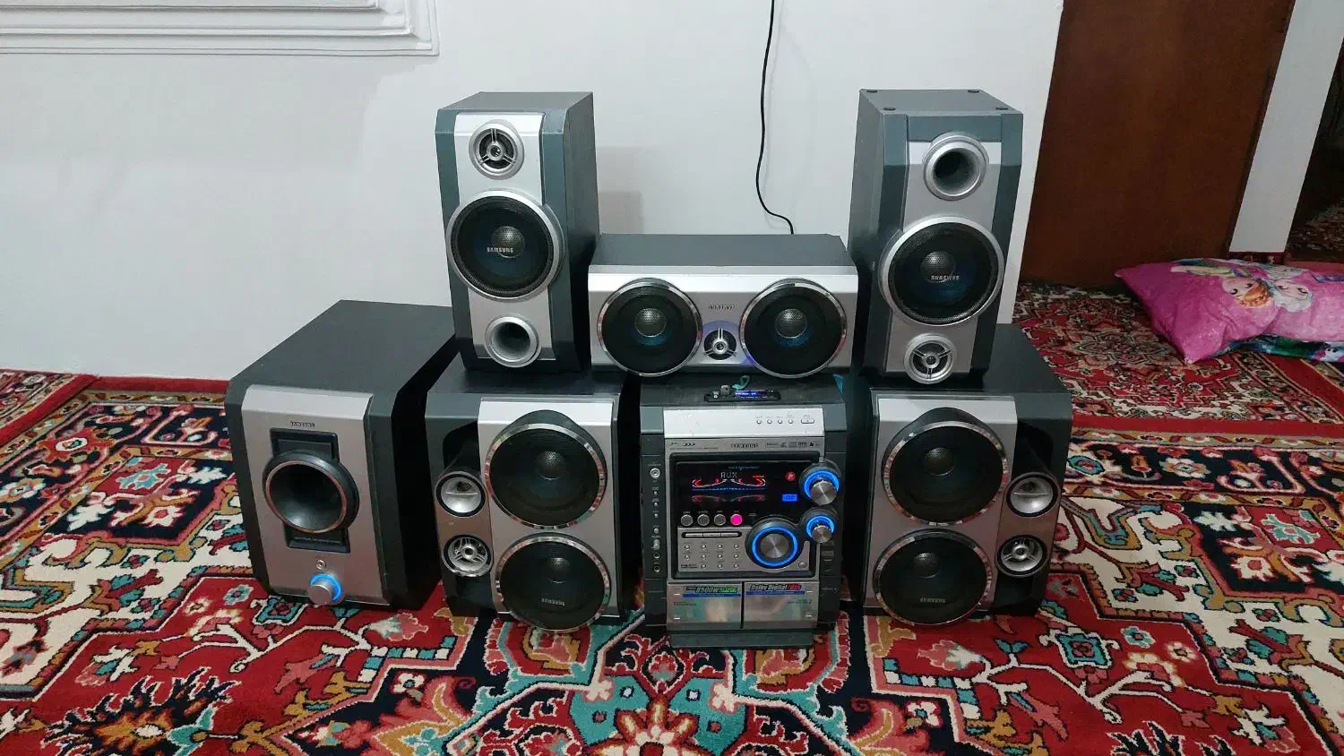 سیستم صوتی سامسونگ ۷تیکه زلزله|سیستم صوتی خانگی|سهند, |دیوار