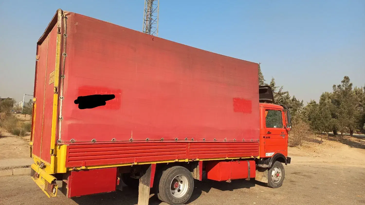 خاور ۶۰۸ مدل ۷۲ بالا پایین استاندارد|خودرو سنگین|هشتگرد, هشتگرد قدیم|دیوار