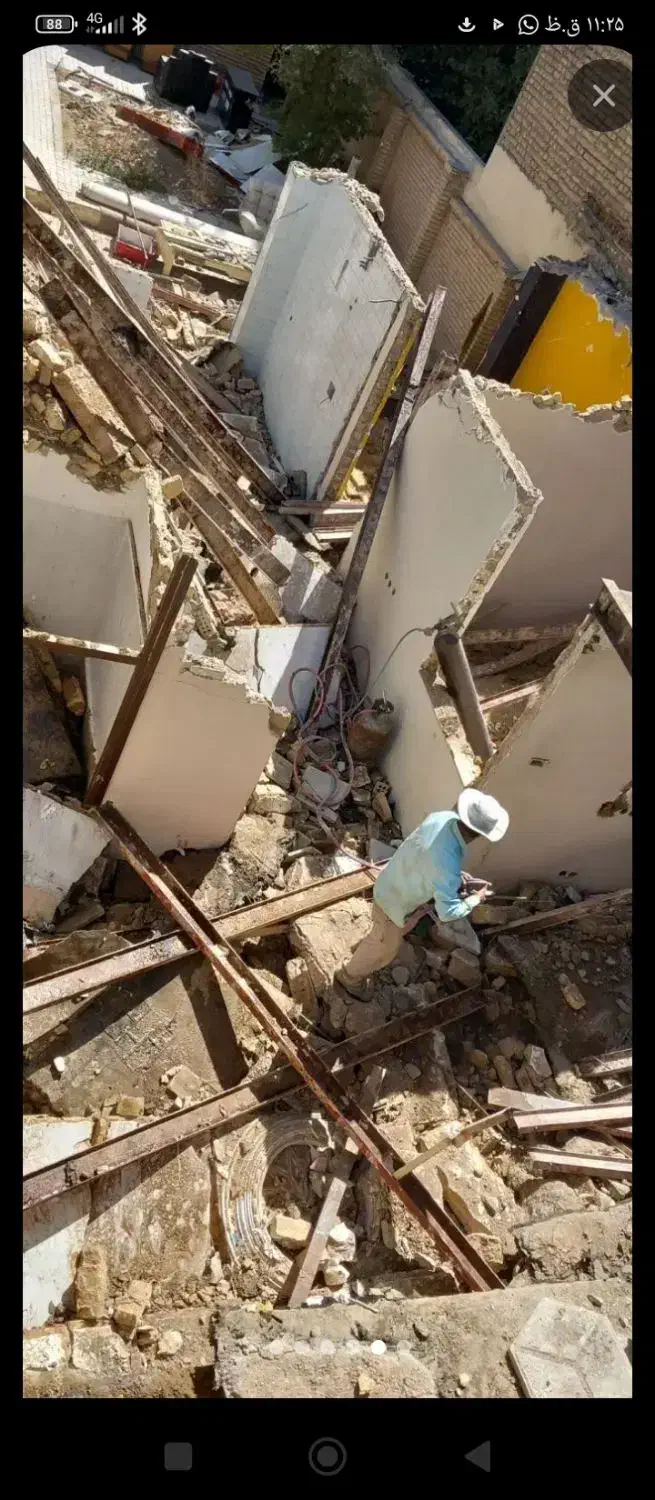 تخریب کاری ساختمانی بار سازی باکارگر|خدمات پیشه و مهارت|تهران, جوانمردان (اندیشه)|دیوار