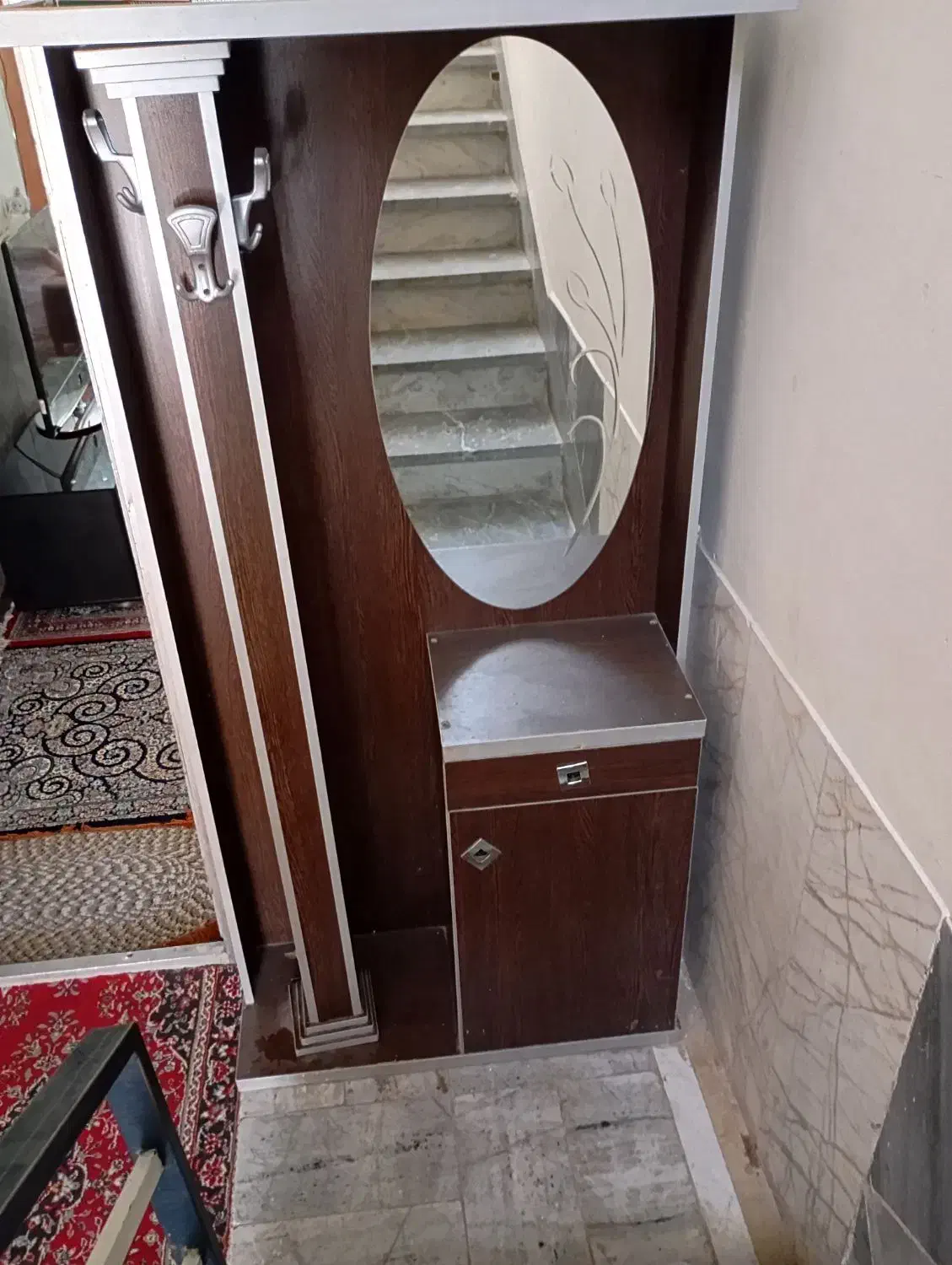 جاکفشی ایستاده|جاکفشی، کمد، دراور|زاهدان, |دیوار