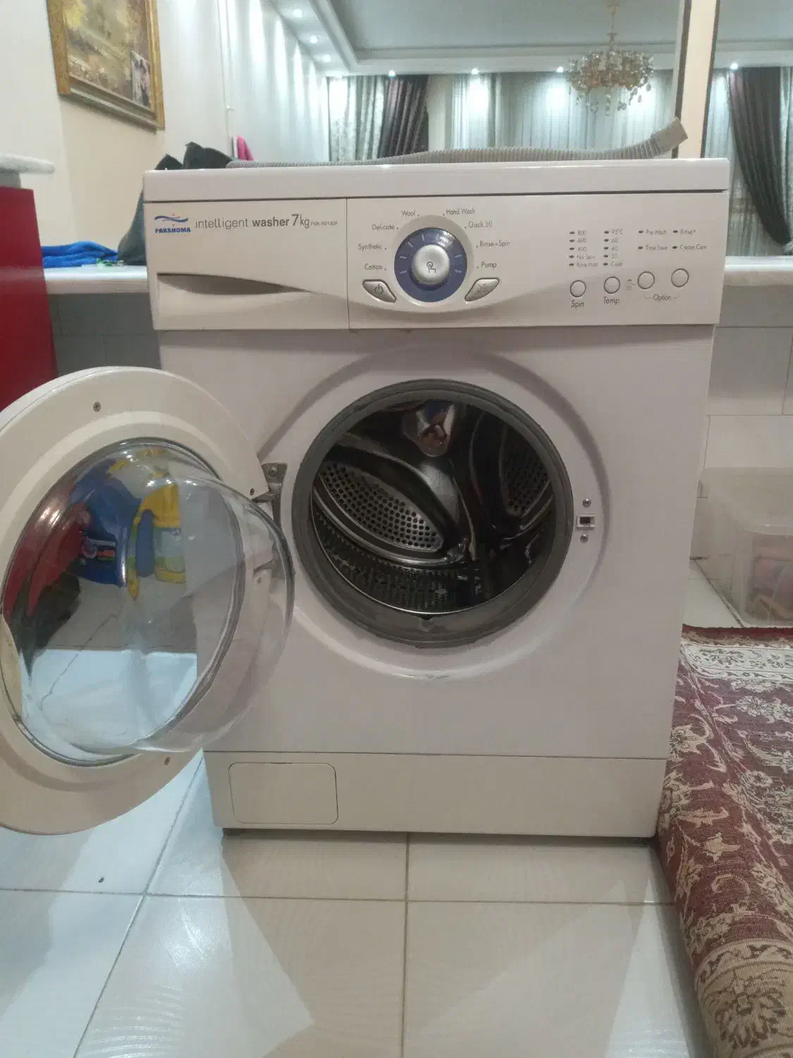 لباسشویی پاکشوما ۷ کیلو|ماشین لباسشویی و خشککن لباس|کرمانشاه, |دیوار
