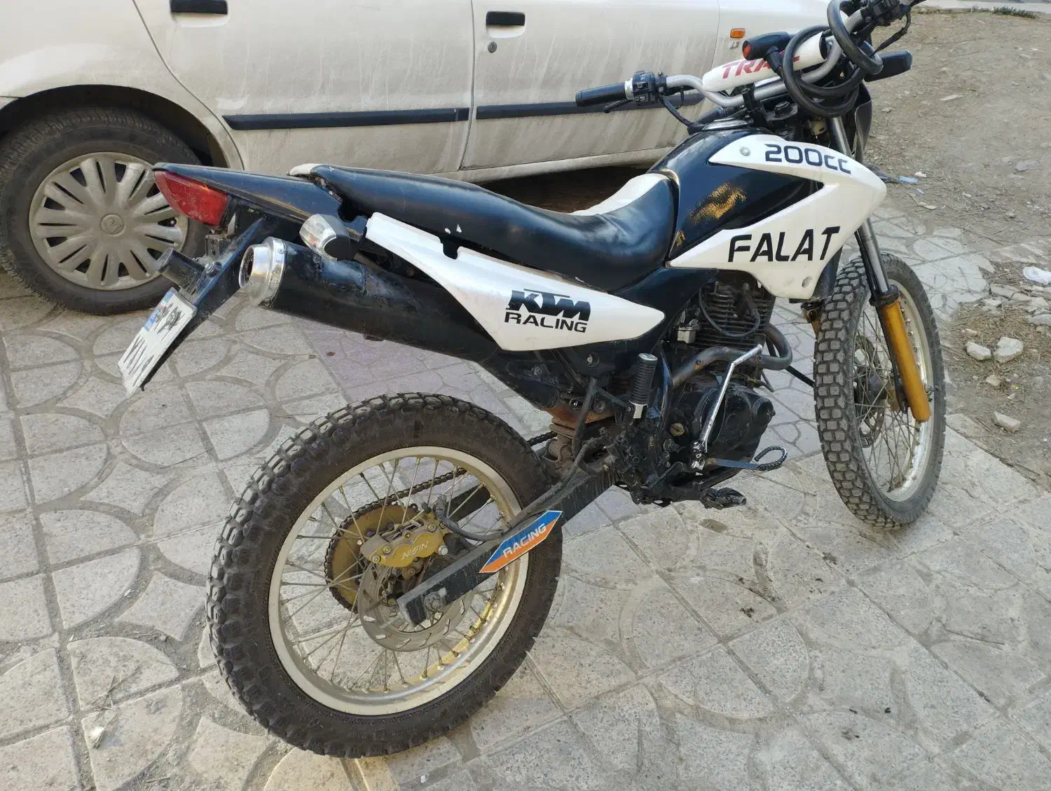 موتور تریل فلات رادیسون|موتورسیکلت|سنندج, |دیوار