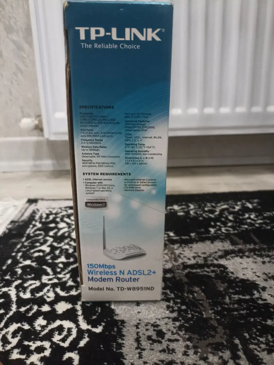 مودم روتر TP-LINK TD-W8951ND|مودم و تجهیزات شبکه|همدان, |دیوار