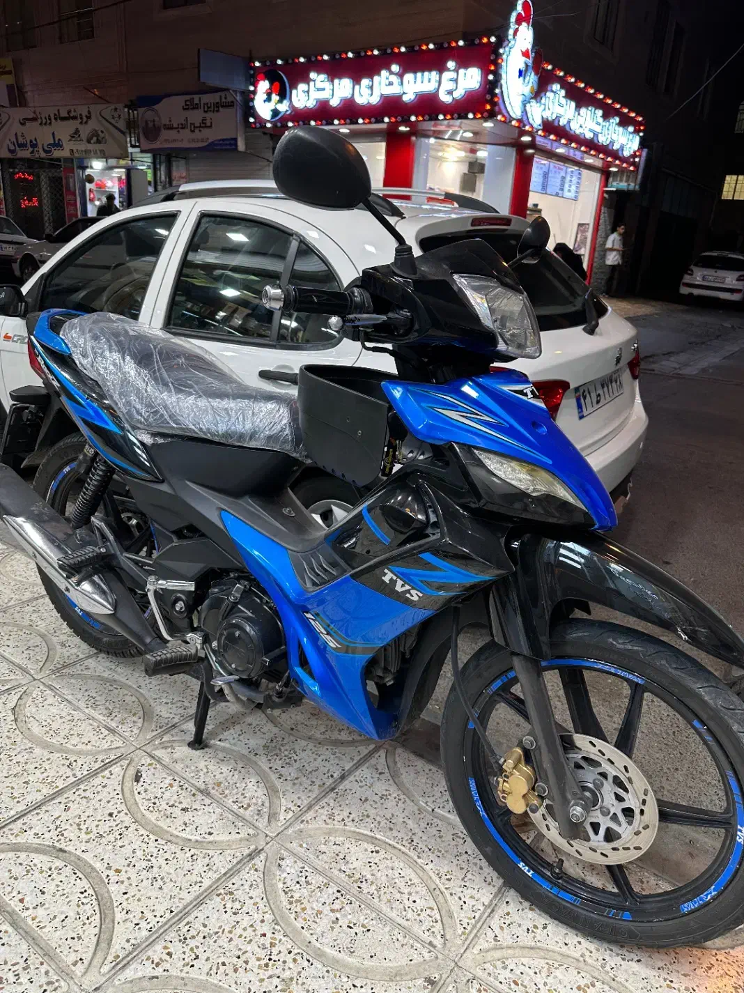 Tvs مدل97 درحد صفر زیرقیمت|موتورسیکلت|اندیشه, اندیشه فاز ۱|دیوار