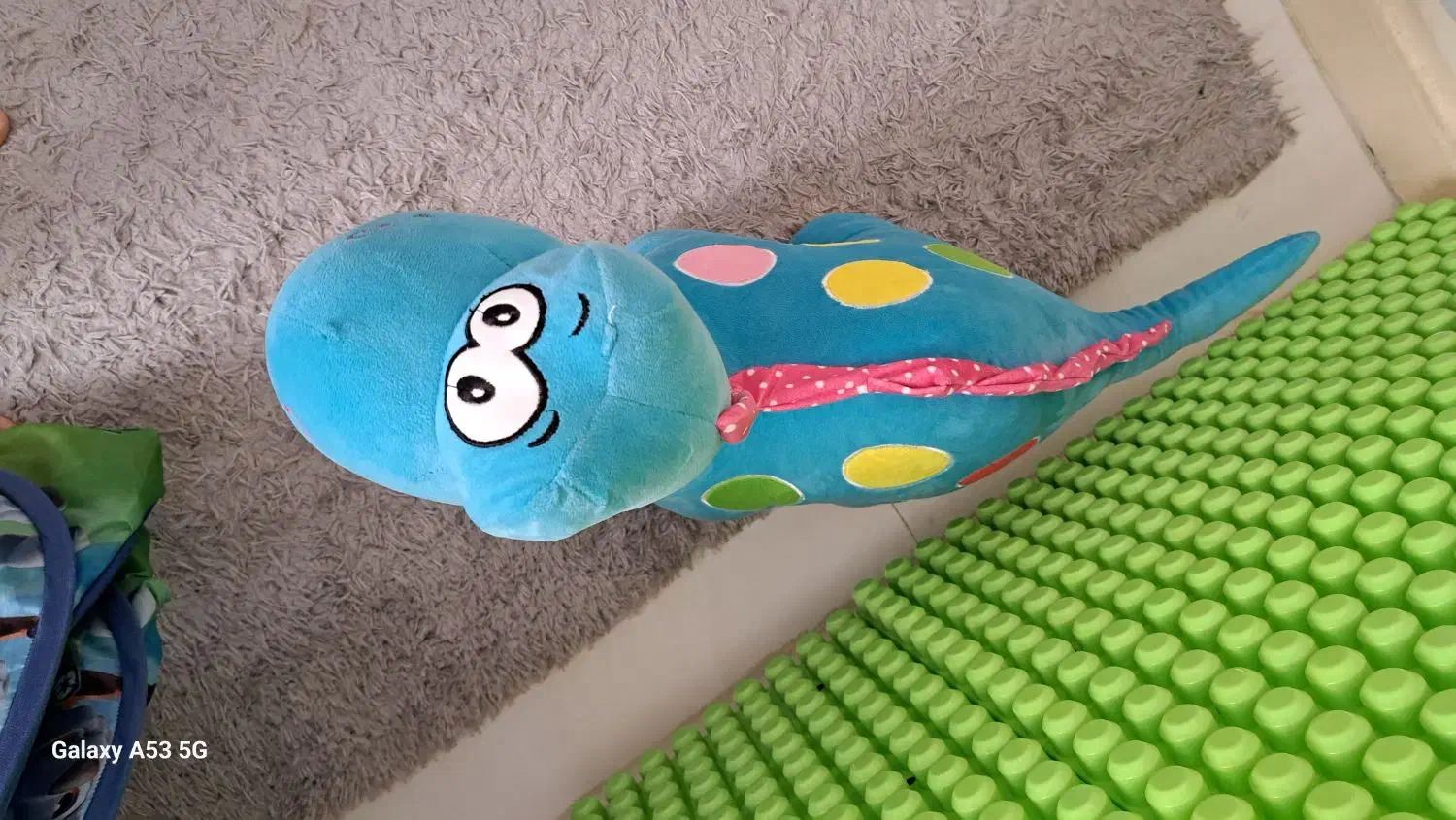 عروسک دایناسور پولیشی نیم متری|اسباببازی|اندیشه, اندیشه فاز ۱|دیوار