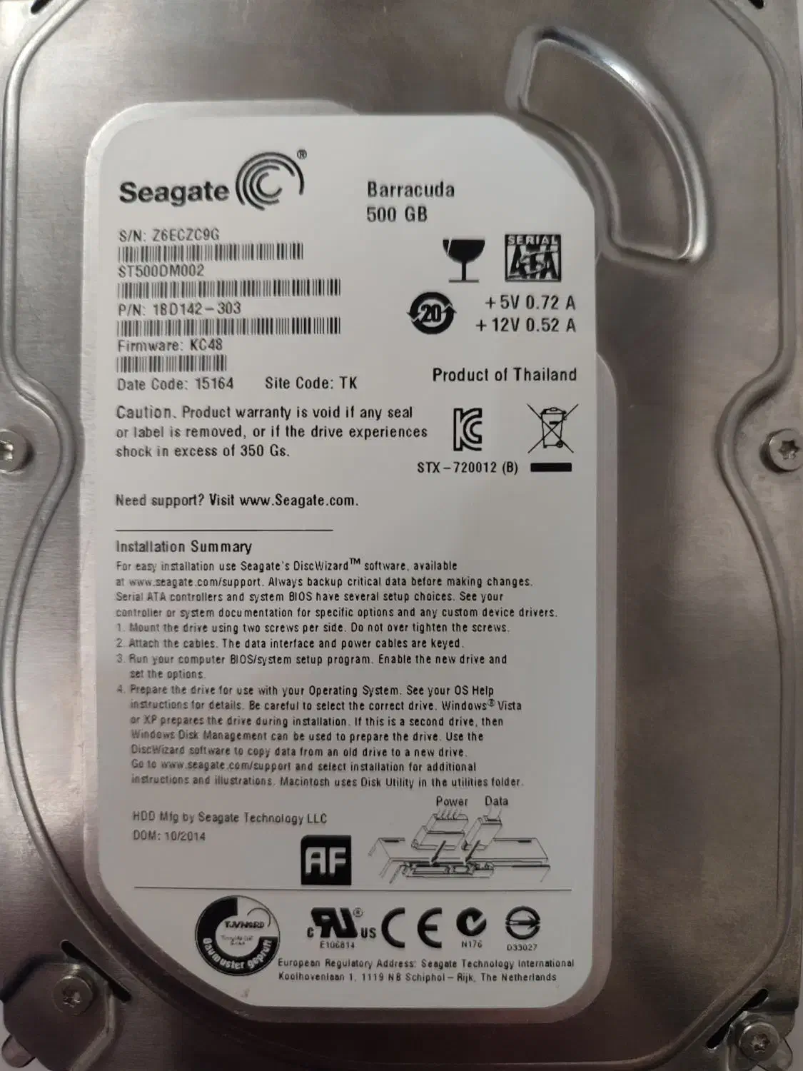 هارد 500 گیگ|قطعات و لوازم جانبی رایانه|تهران, فرودگاه مهرآباد|دیوار