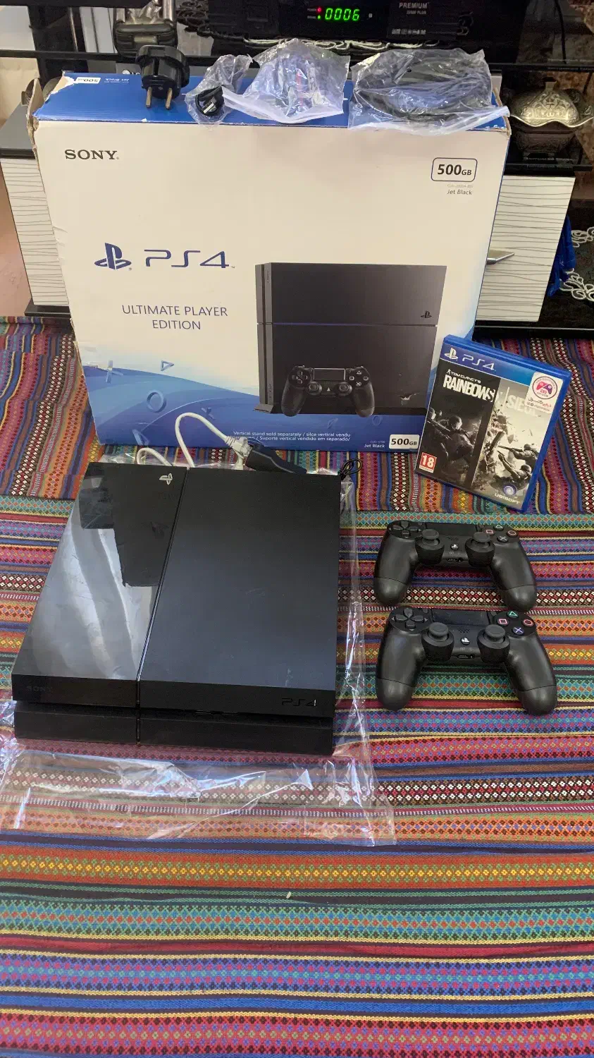 PS4 fat 500 (فول بازی)|کنسول، بازی ویدئویی و آنلاین|اردبیل, |دیوار
