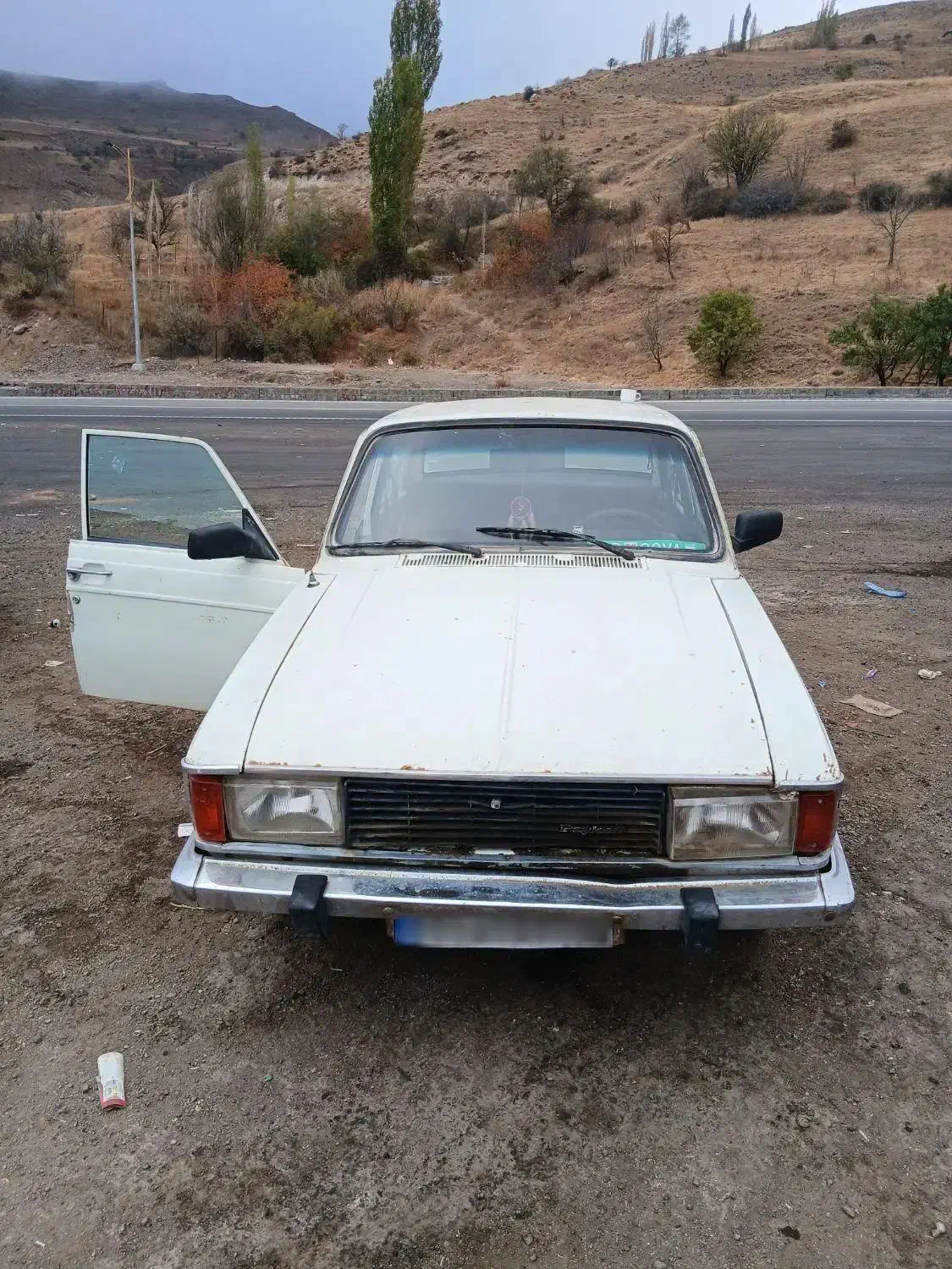 پیکان سواری|خودرو سواری و وانت|میانه, |دیوار