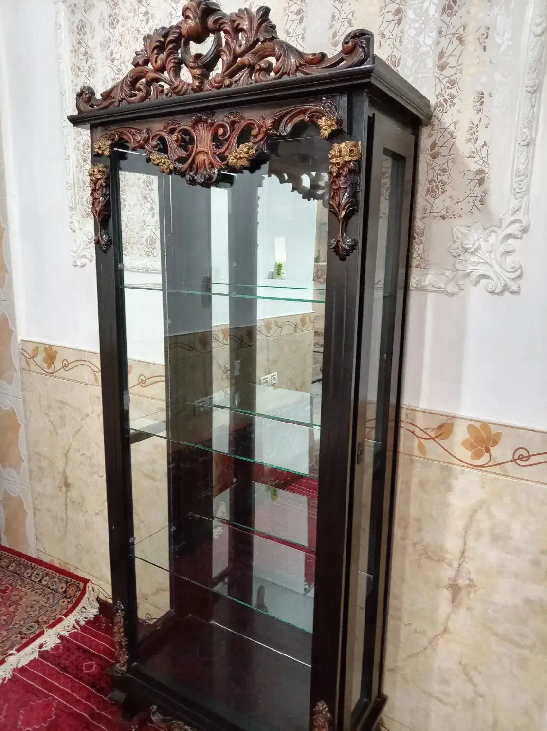 بوفه چوب|بوفه، ویترین، کنسول|کرمانشاه, |دیوار