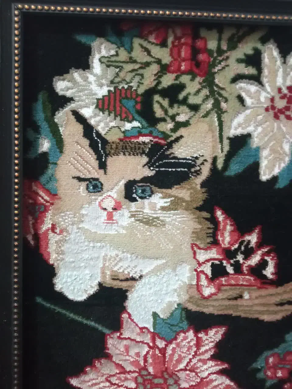 تابلو فرش دستباف  طرح گربه|تابلو فرش|تهران, قصر فیروزه ۲|دیوار