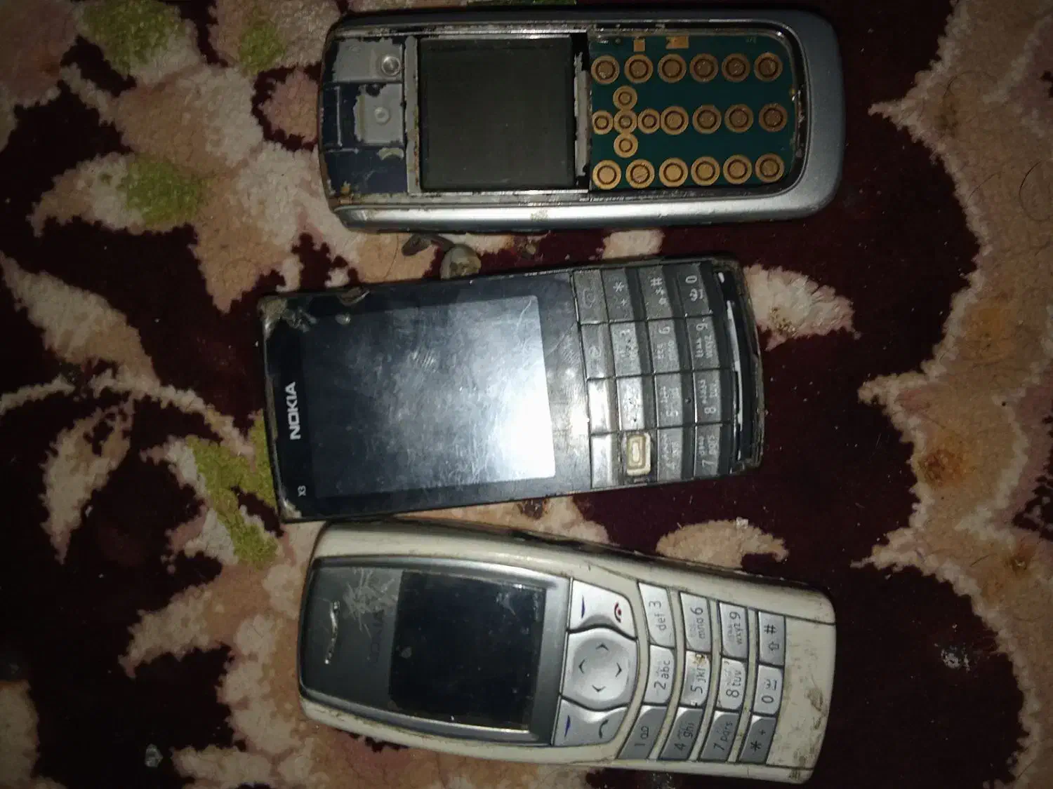 پنجعددگوشی سه عددنوکیاکلکسیونیی مجارستانی و آلمان|موبایل|کرمانشاه, |دیوار