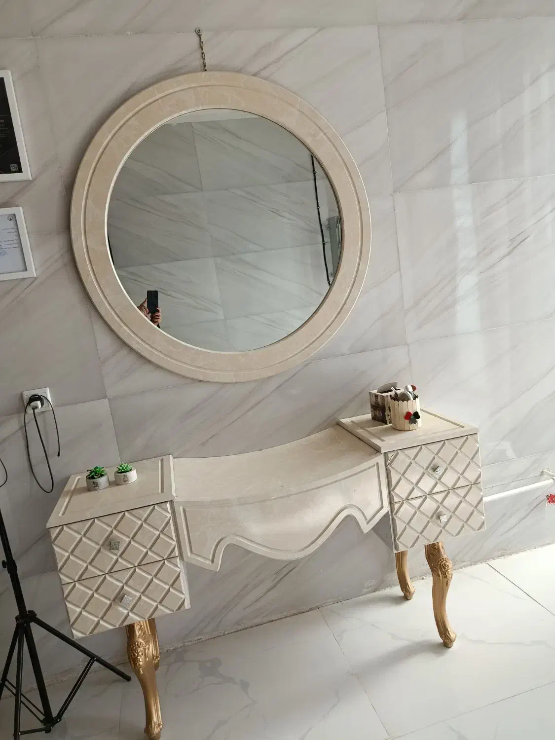 کنسول وآیینه|بوفه، ویترین، کنسول|شریفآباد, |دیوار