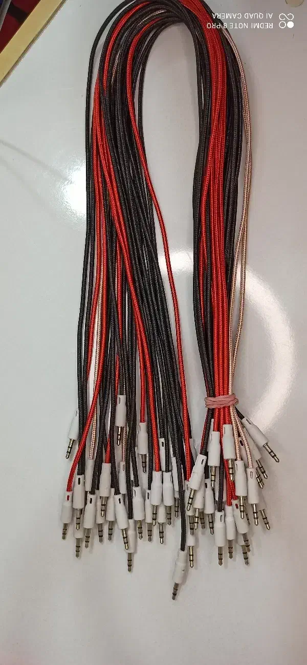 کابل صدا AUX با کیفیت جنس کنف|لوازم جانبی موبایل و تبلت|زابل, |دیوار