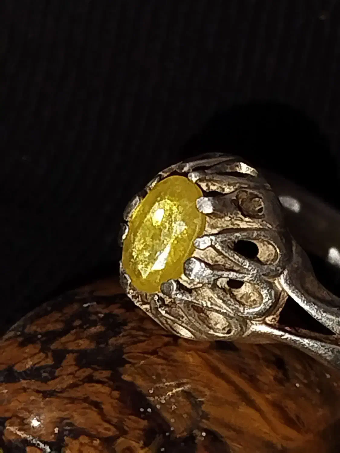 انگشتر یاقوت زرد|جواهرات|زاهدان, |دیوار