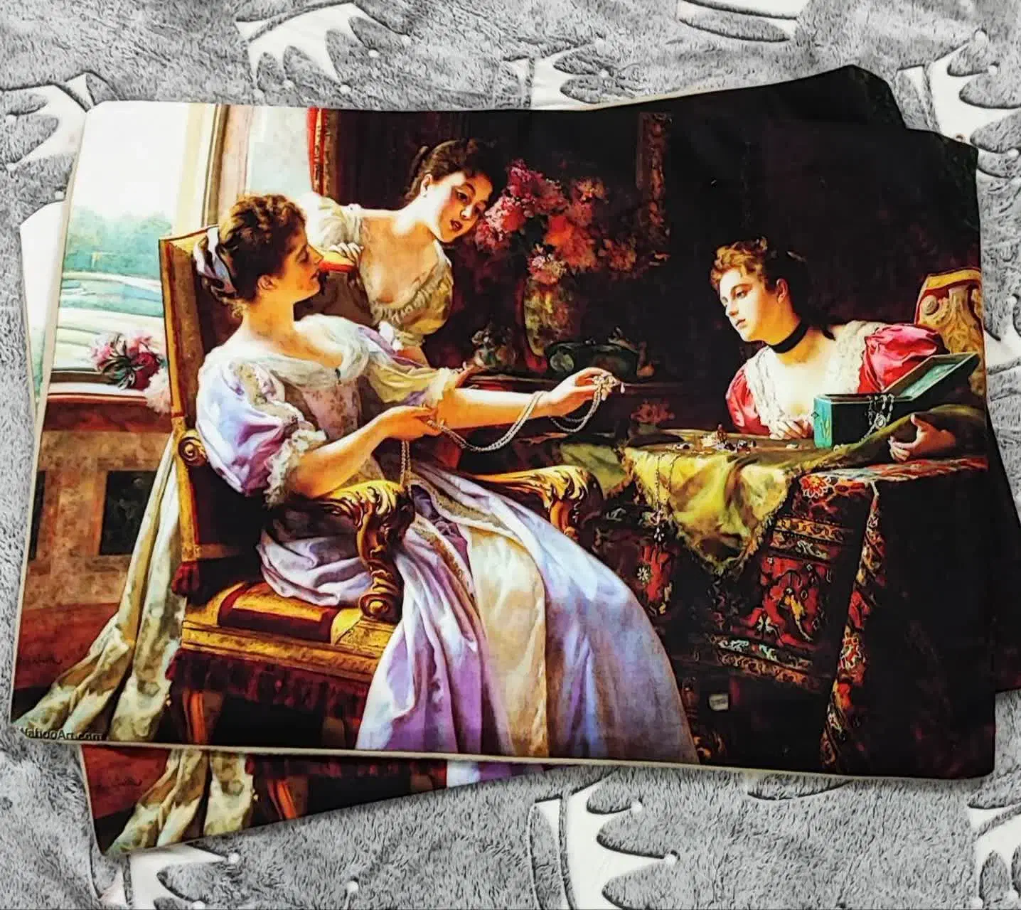 روبالشی سه بعدی|رختخواب، بالش، پتو|قم, بنیاد|دیوار