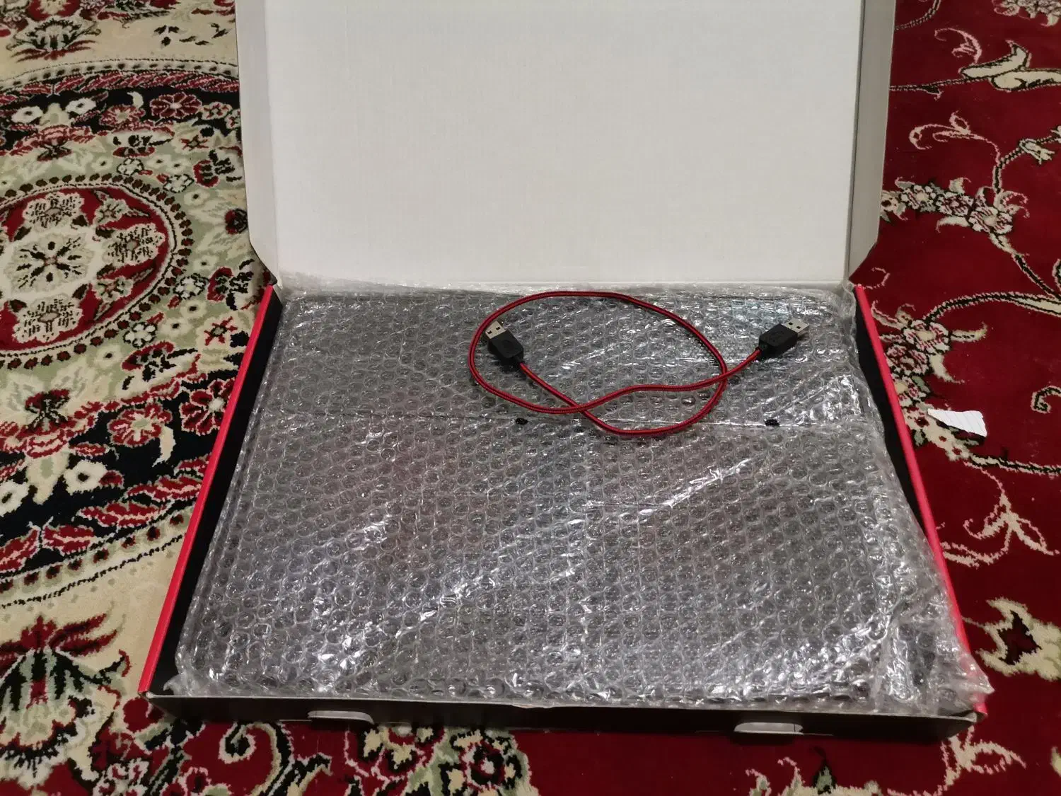 خنک کننده لپ تاپ گیمینگ مدل F5 دو فن کاملا نو|قطعات و لوازم جانبی رایانه|پیشوا, |دیوار