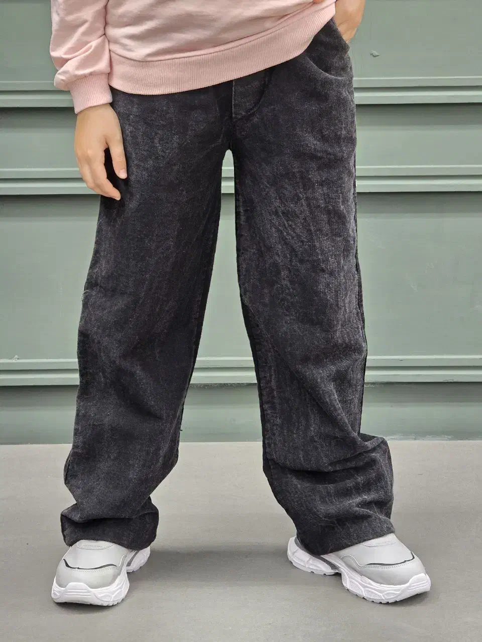 شلوار لی نیم بگ بچگانه|کفش و لباس بچه|اسلام‌شهر, شهرک قائمیه|دیوار