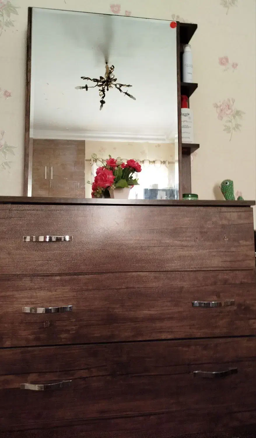 دراور دارای ۴کشو واینه|جاکفشی، کمد، دراور|کیش, |دیوار