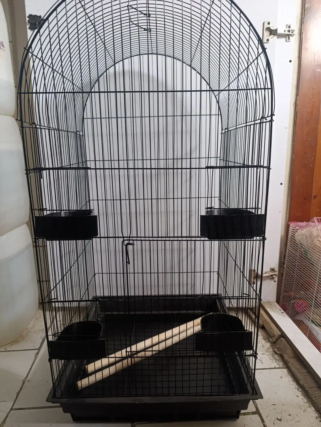 قفس ۴ لیوانه پرنده|لوازم جانبی حیوانات|تهران, سید خندان (جلفا)|دیوار