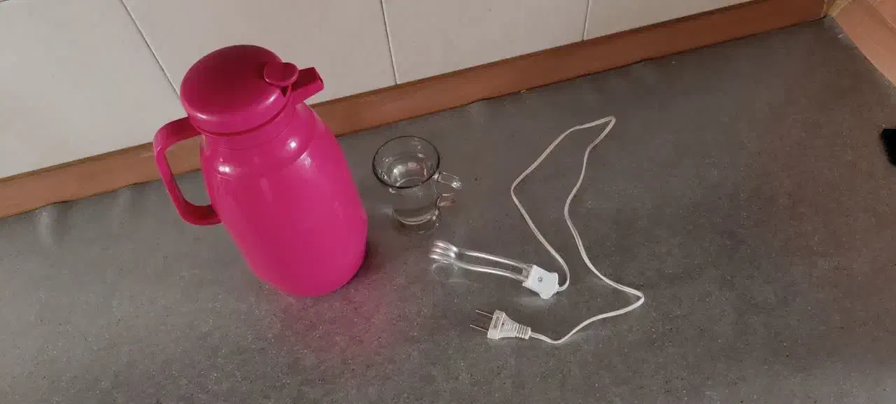 آبجوش ساز برقی گرم کن سیار فلاسک چای قهوه کتری|سماور، چای‌ساز، قهوه‌ساز|اصفهان, شهرک امام زمان|دیوار