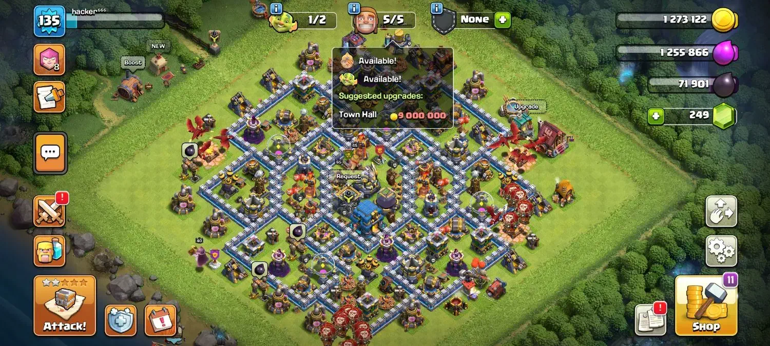 اکانت کلش آف کلنز|کنسول، بازی ویدئویی و آنلاین|کوهدشت, |دیوار