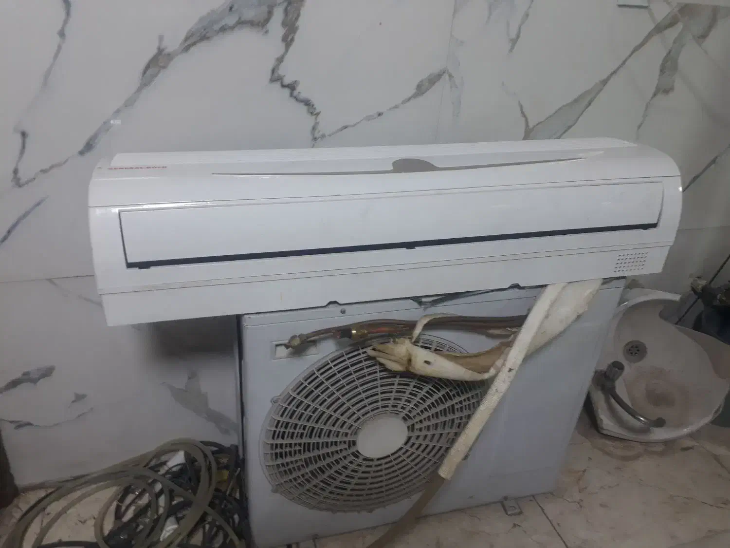 کولر گازی|کولر گازی و فن‌کوئل|نسیم‌شهر, |دیوار