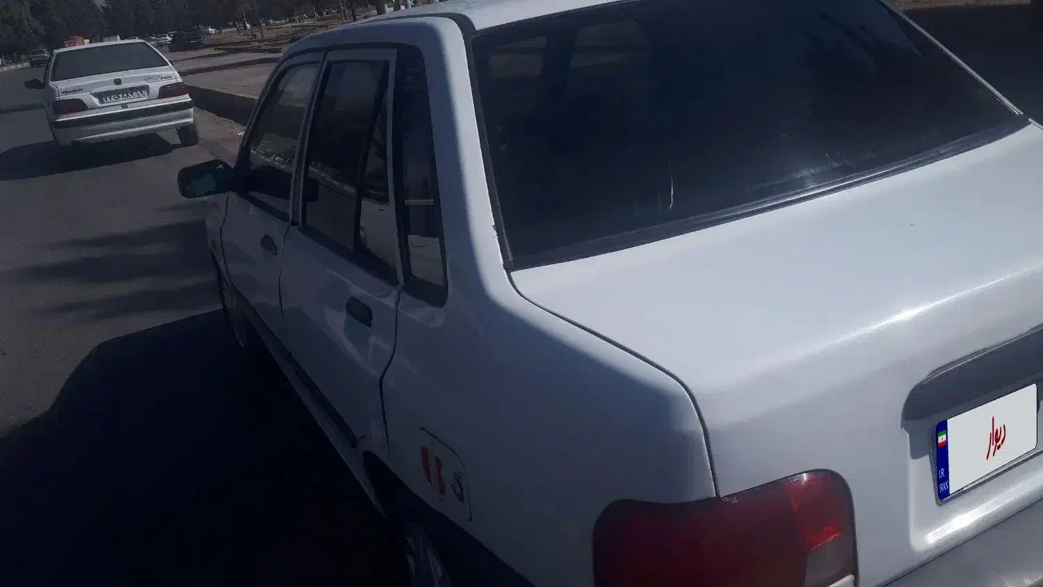 پراید سفید مدل ۱۳۸۷|خودرو سواری و وانت|کرمانشاه, |دیوار