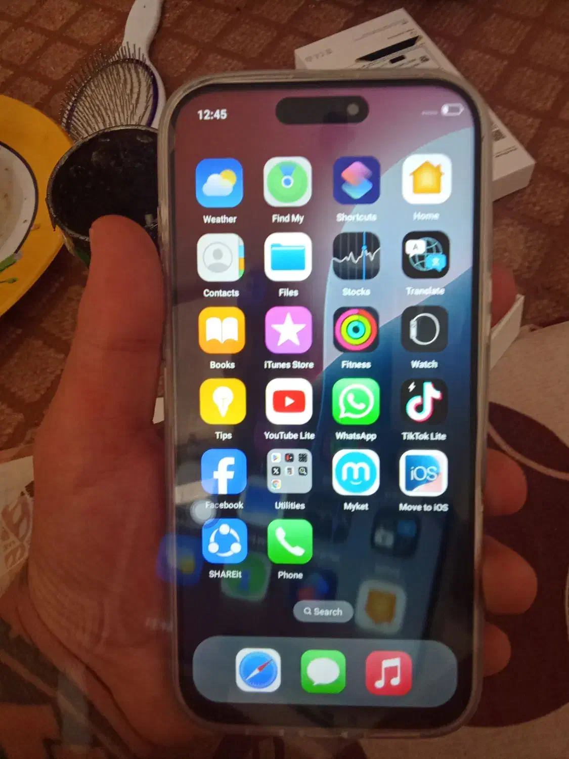 اپل iPhone 16 Pro Max با حافظهٔ ۲۵۶ گیگابایت صفره|موبایل|ایلام, |دیوار