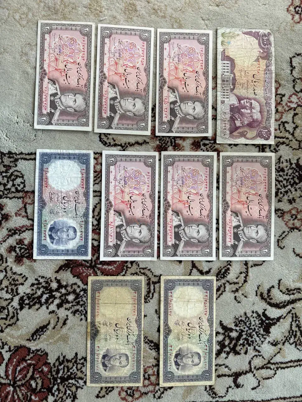 ۱۲ عدد پول شاهی|کلکسیون سکه، تمبر، اسکناس|تهران, فردوسی|دیوار