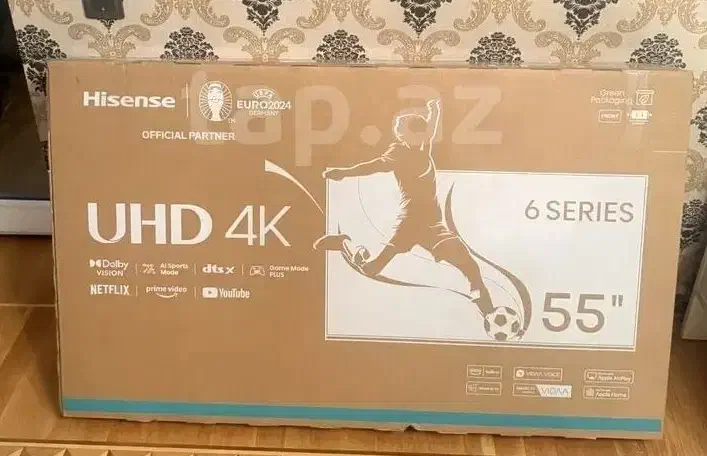 ال ای دی ۵۵ اینچ هایسنس مدل A62NS آکبند 2024|تلویزیون و پروژکتور|اهواز, پردیس دو|دیوار