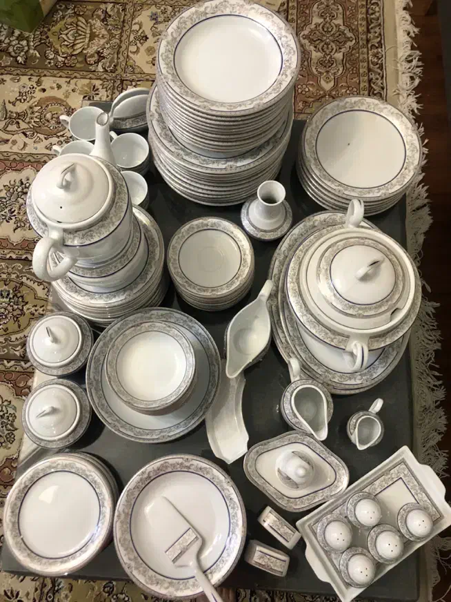 سرویس چینی توس کاملا نو|ظروف سرو و پذیرایی|تربت‌حیدریه, شهرک ولیعصر|دیوار