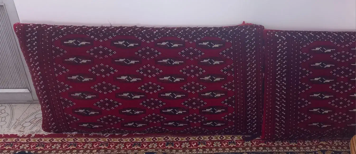 فروش ۶عدد پشتی دست بافت  وماشینی|پشتی|گرگان, |دیوار