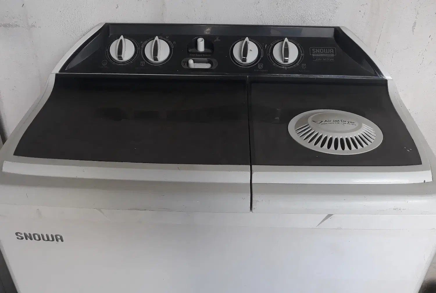 لباسشویی دو قولو ۹ کیلویی|ماشین لباسشویی و خشککن لباس|کرمانشاه, |دیوار