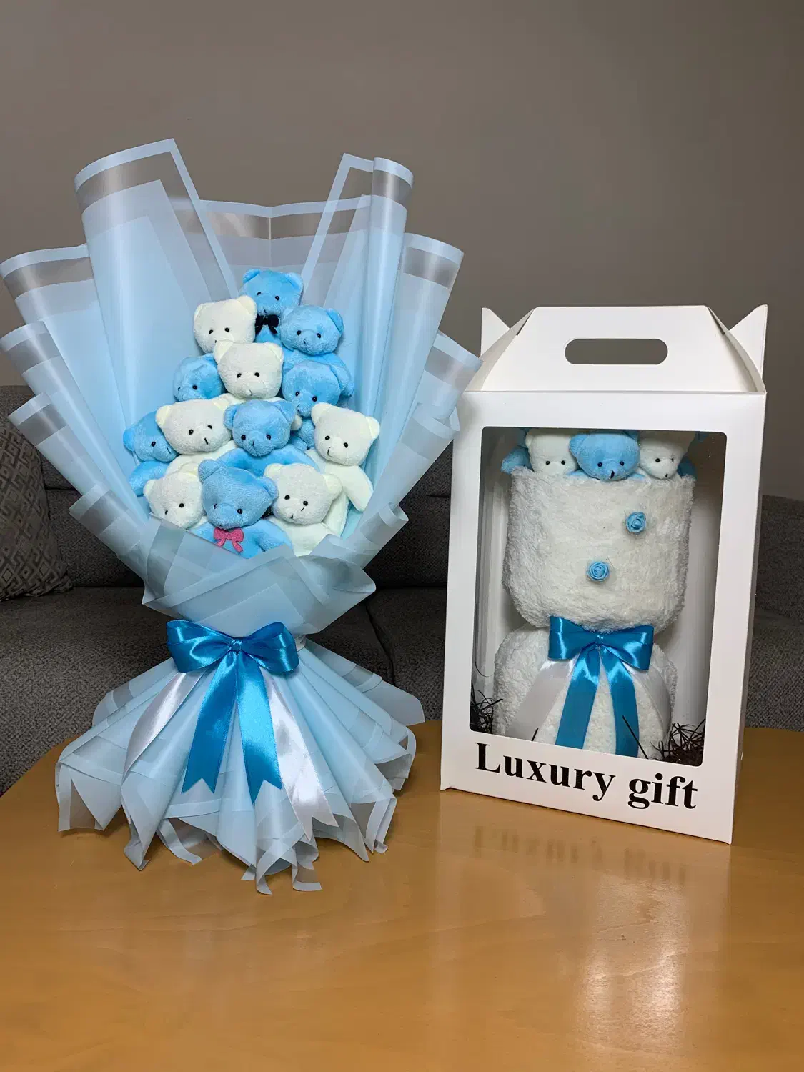 دسته گل عروسکی باکس بوکت خرس کادو روز زن ولنتاین|اسباببازی|تهران, نارمک|دیوار