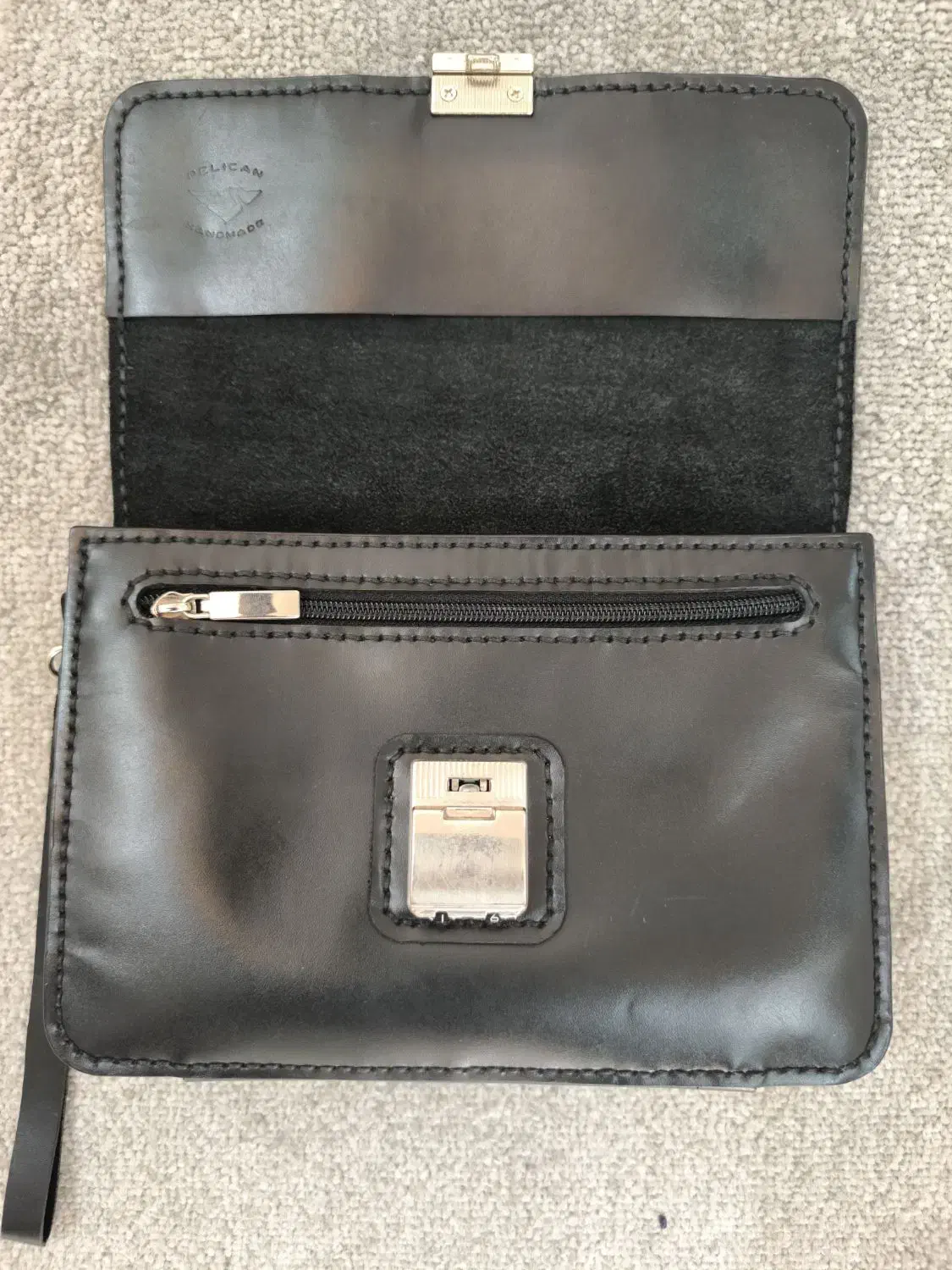 کیف دستی چرم قفل دار|کیف، کفش، کمربند|ساوه, |دیوار