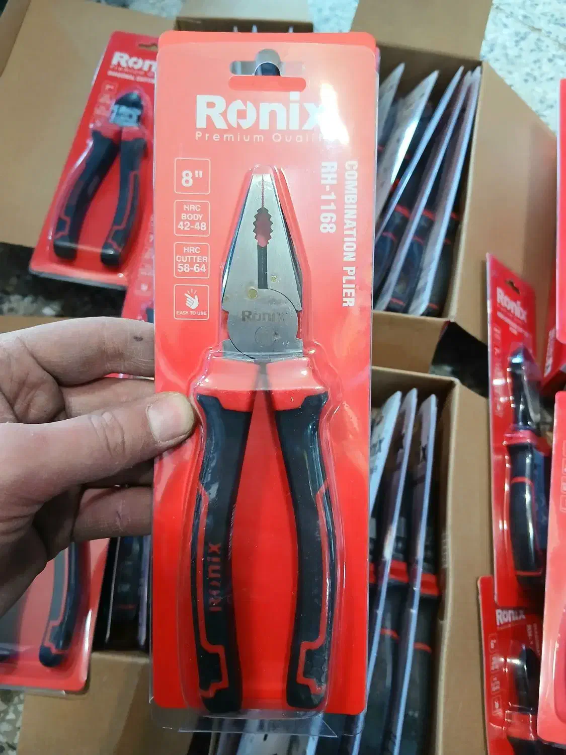 انبر دست سیم چین و دم باریک رونیکس با ۲۰۰هزارتخفبف|ابزارآلات|ایلام, |دیوار