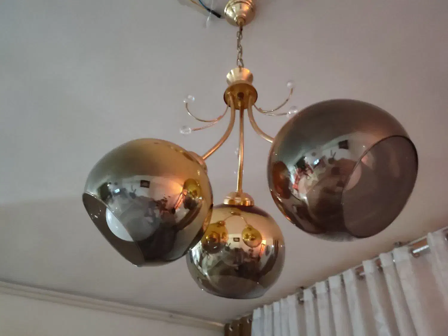 لوستر سه شاخه700هزار تومن|لوستر و چراغ آویز|کرمانشاه, |دیوار