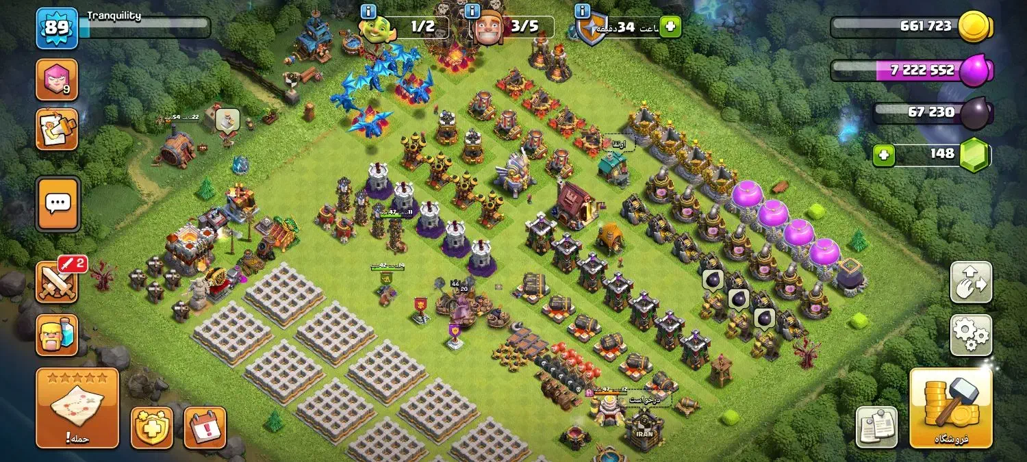 اکانت کلش اف کلنز|کنسول، بازی ویدئویی و آنلاین|مشهد, شهید جنگی|دیوار