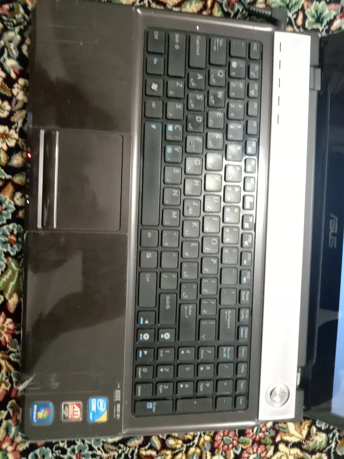 Asus N61J|رایانه همراه|قم, هفت تیر|دیوار