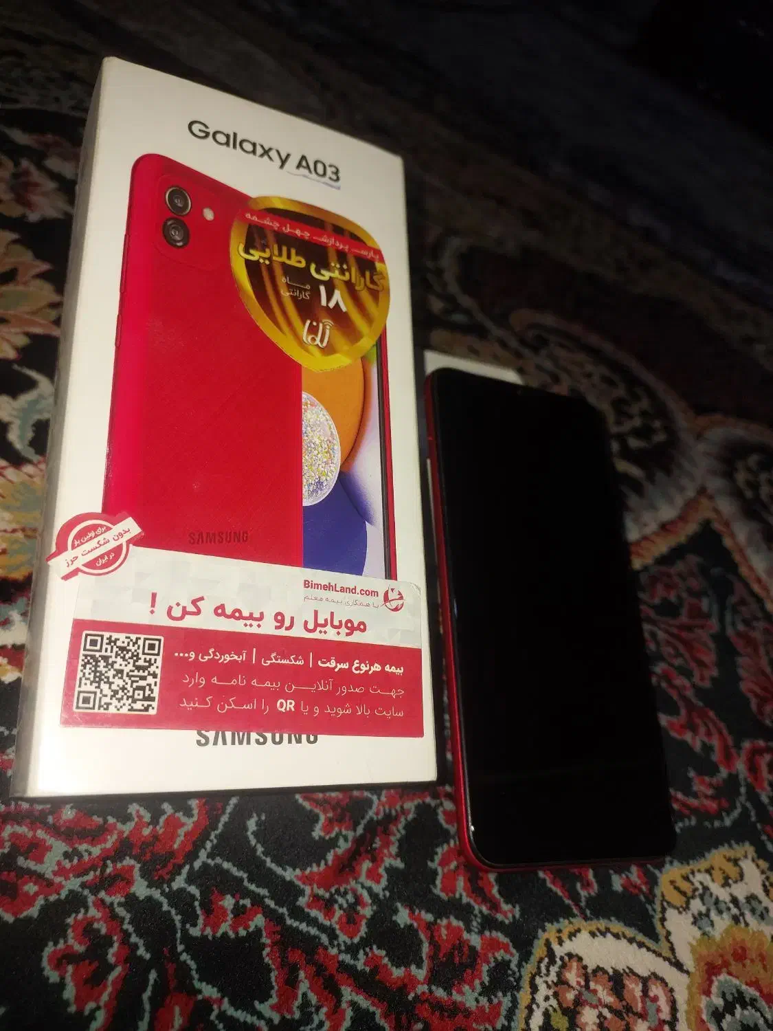 سامسونگ a03|موبایل|قیدار, |دیوار