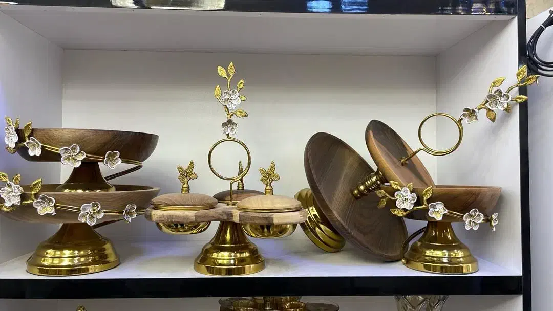 سرویس چوبی|ظروف سرو و پذیرایی|لردگان, |دیوار