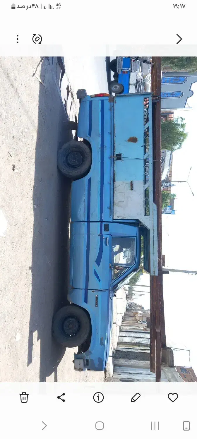 وانت مزدا معاوضه با وانت پیگان تمیز|خودرو سواری و وانت|زاهدان, |دیوار